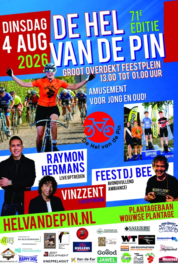 affiche hel van de pin